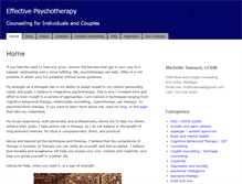 Tablet Screenshot of effectivepsychotherapy.net